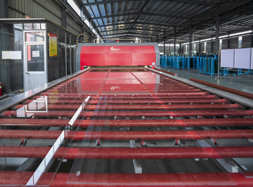 鋼化玻璃生產(chǎn)線